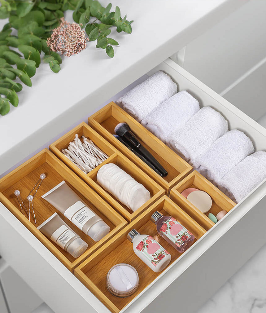Jewelry box organizer set of 5