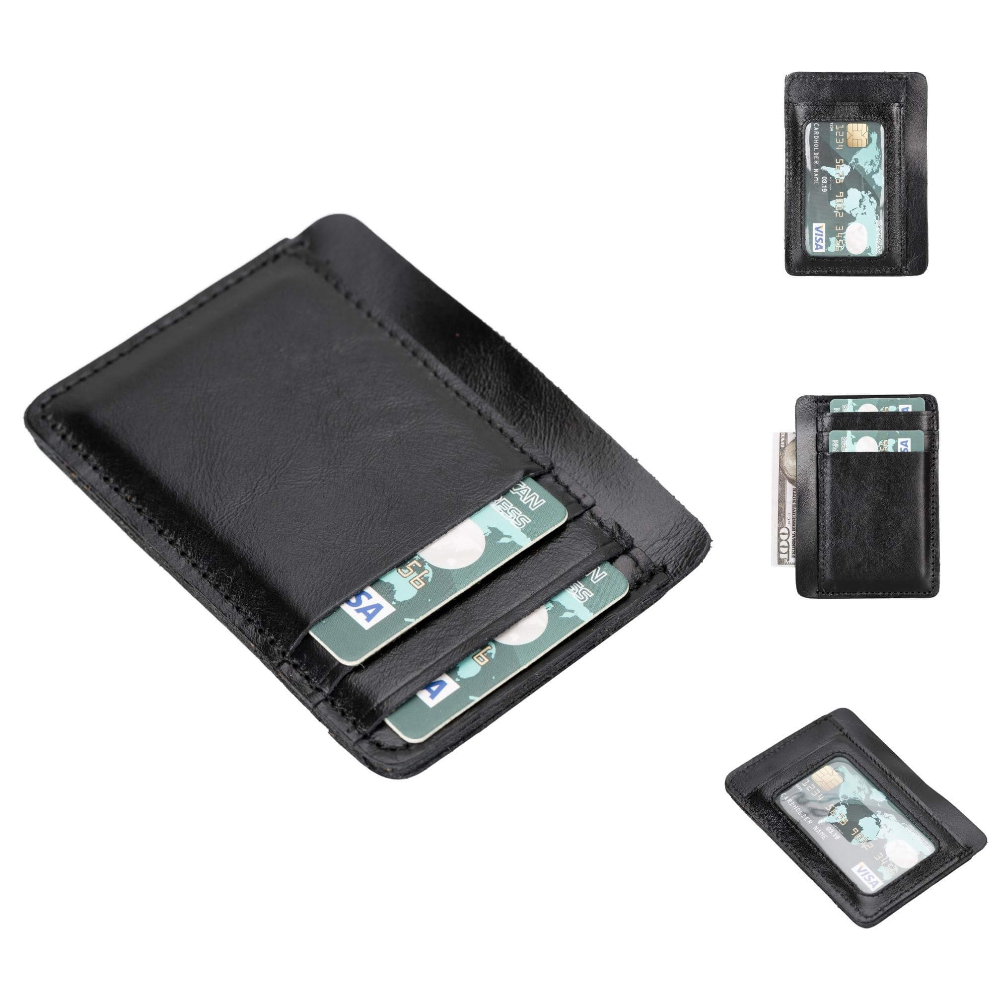 Cody leather card holder