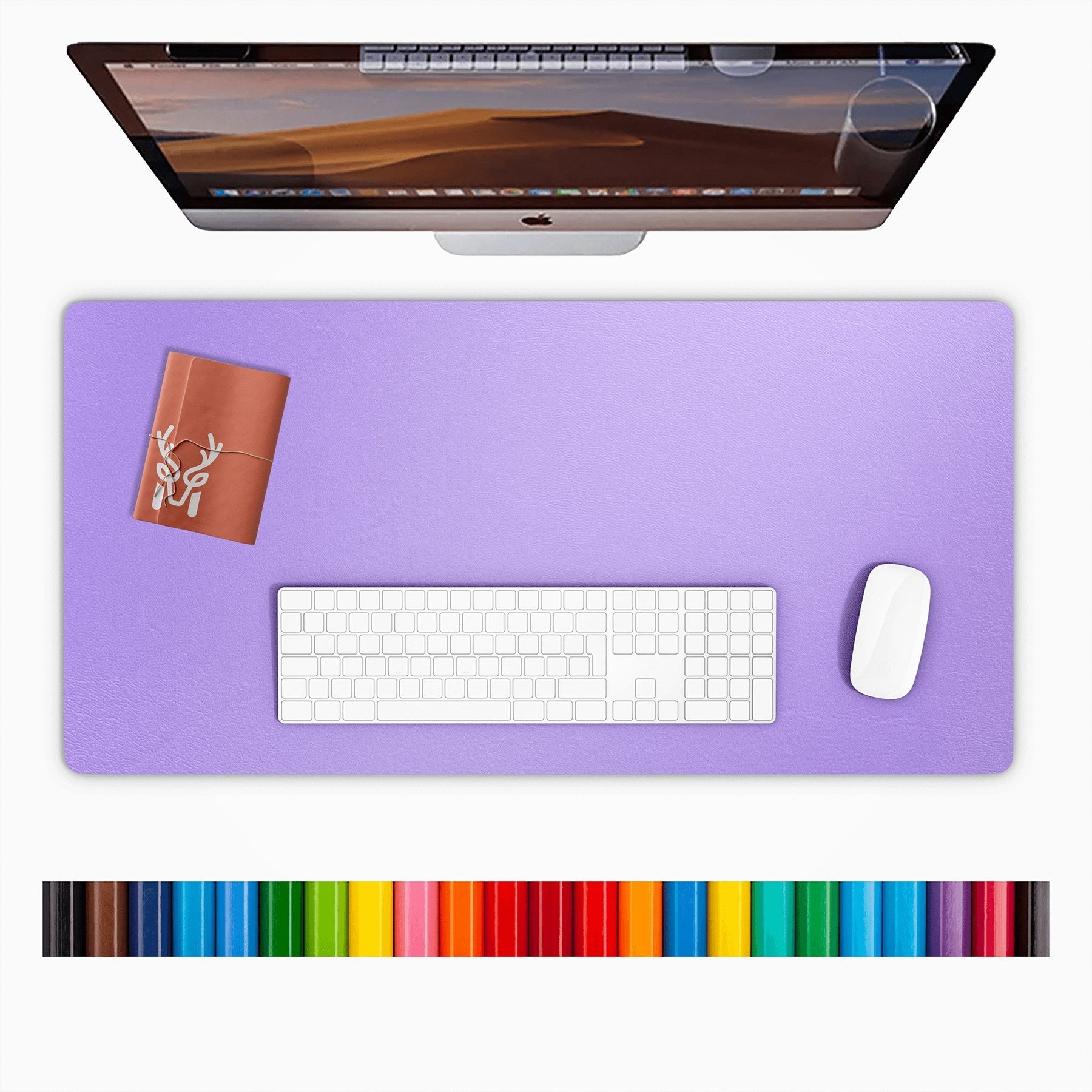Lindos - Vegan Leather Waterproof Large Desk Mat-4