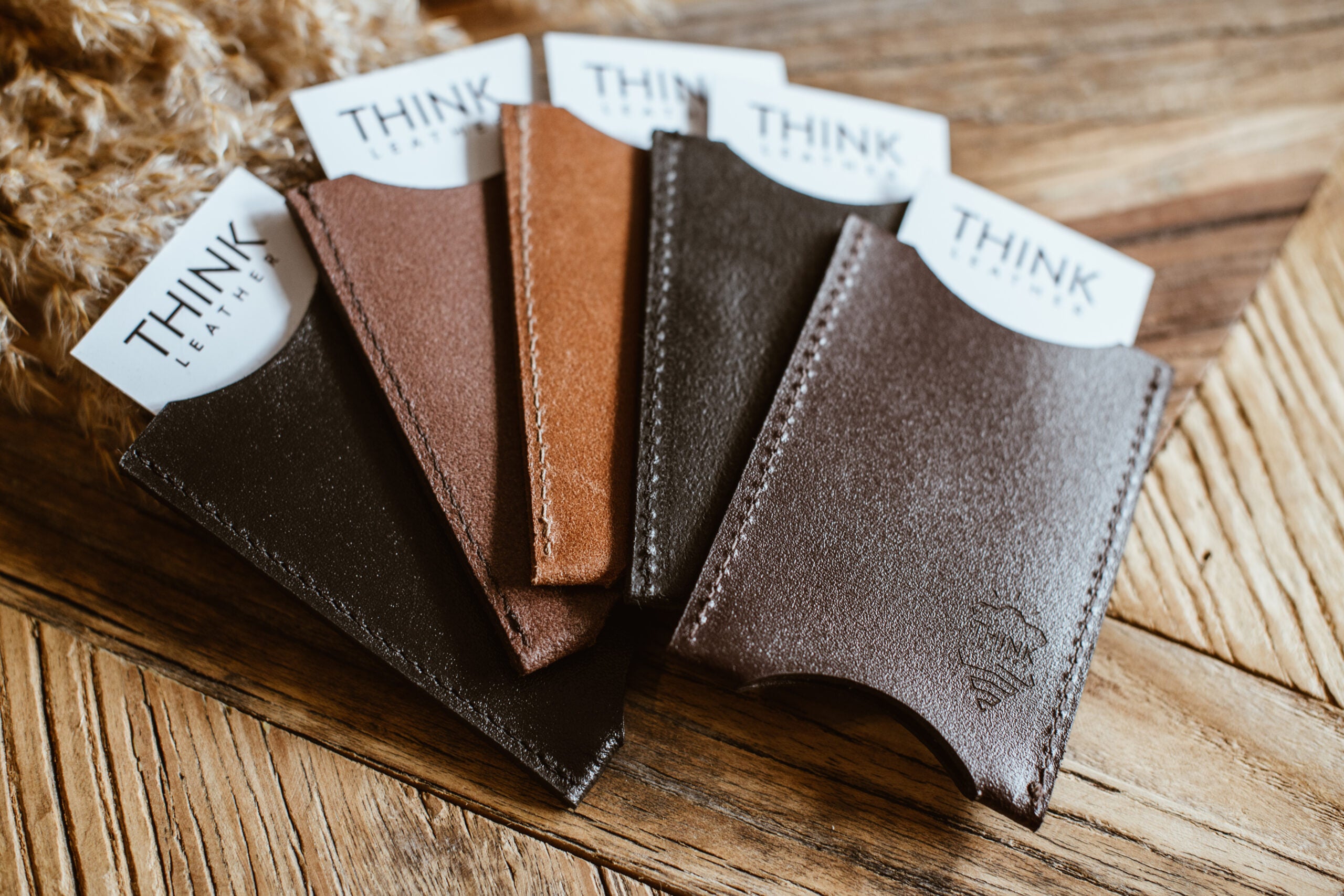 Light Brown Business Card Holder-1