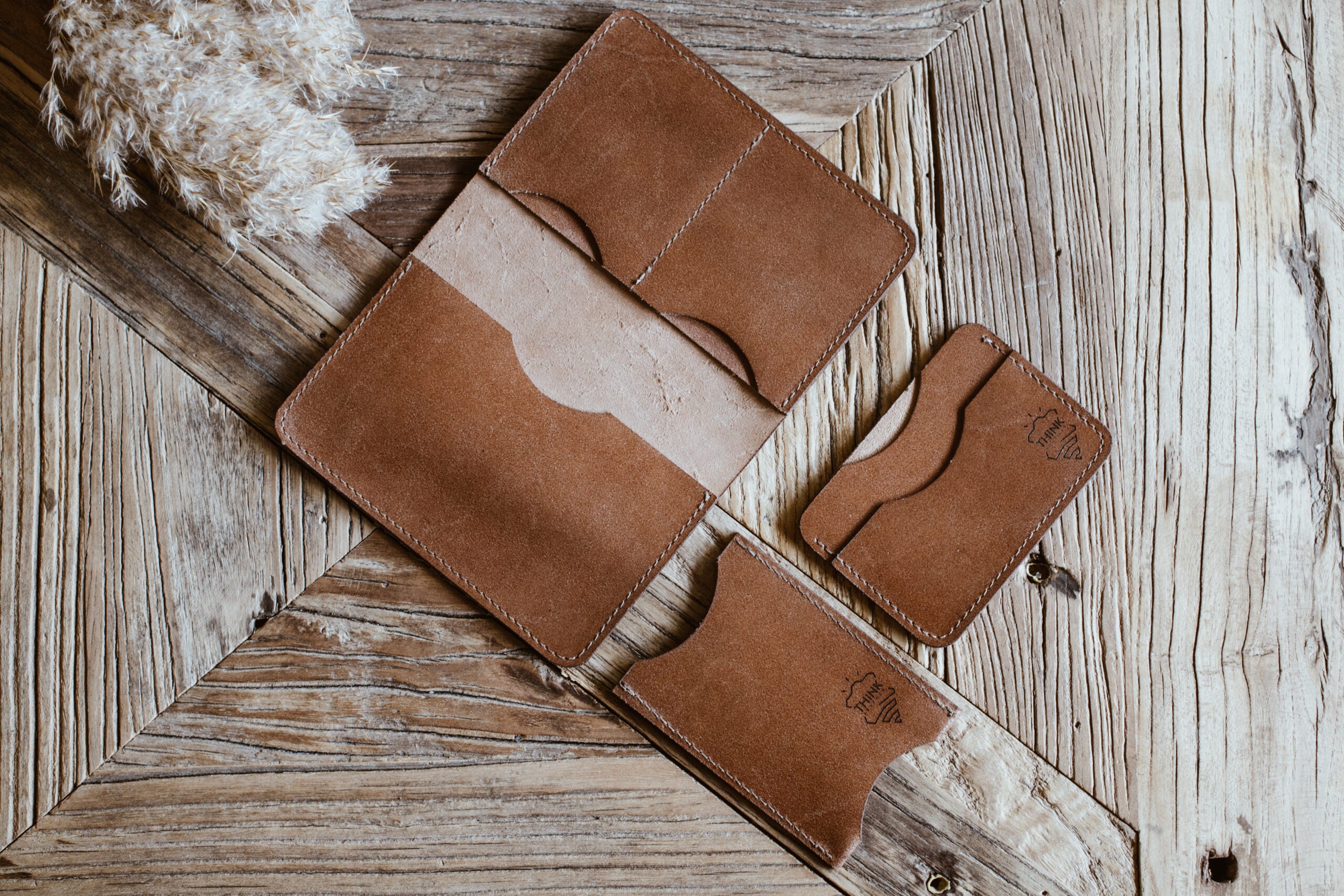 Light Brown Business Card Holder-2