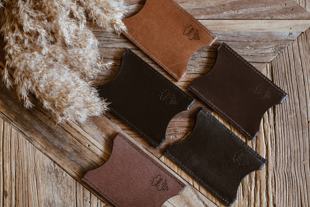 Light Brown Business Card Holder-3