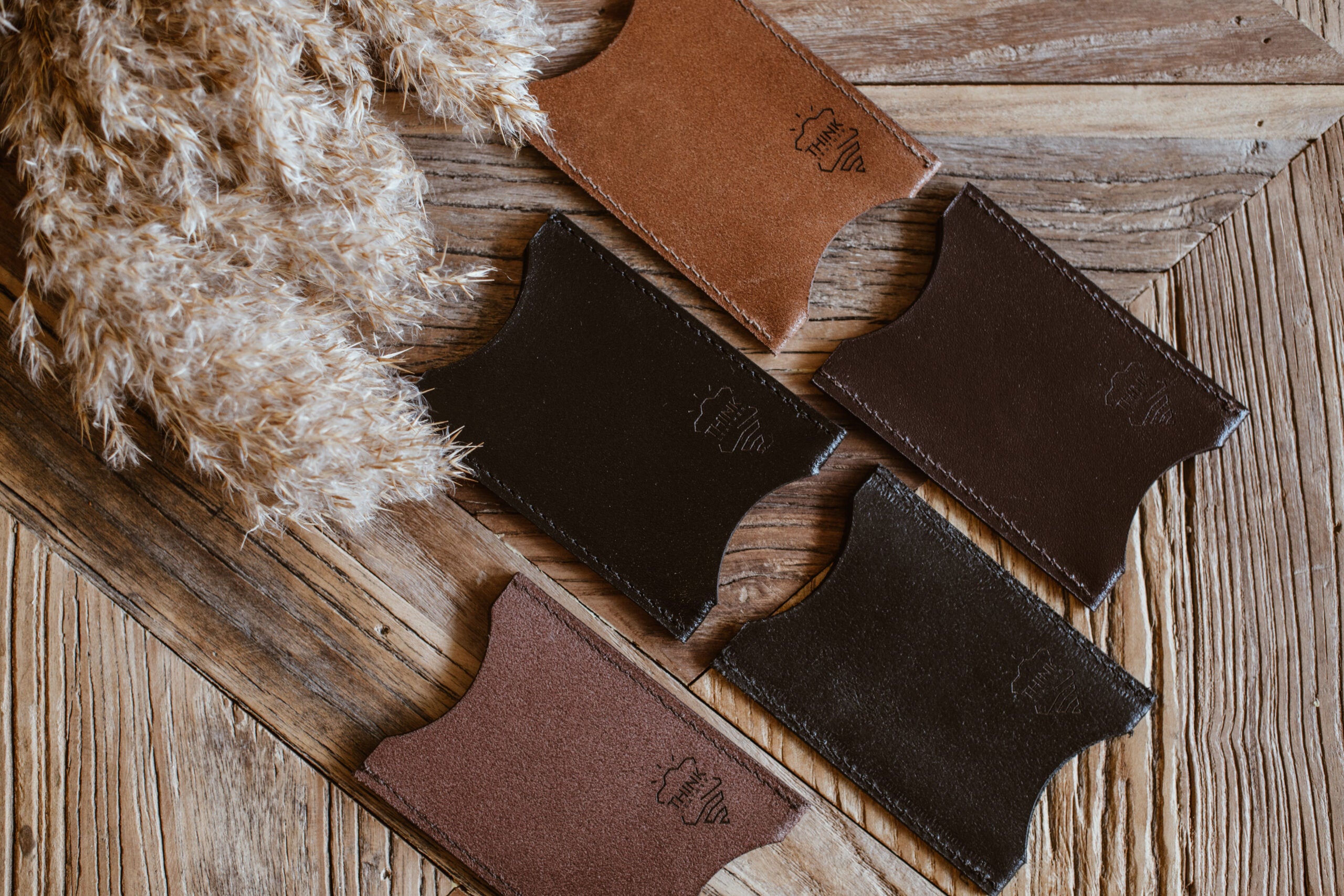 Light Brown Business Card Holder-3