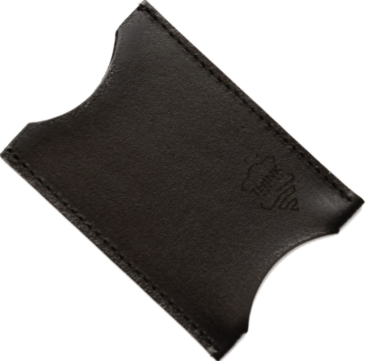 Skórzany wizytownik premium - czarny-5