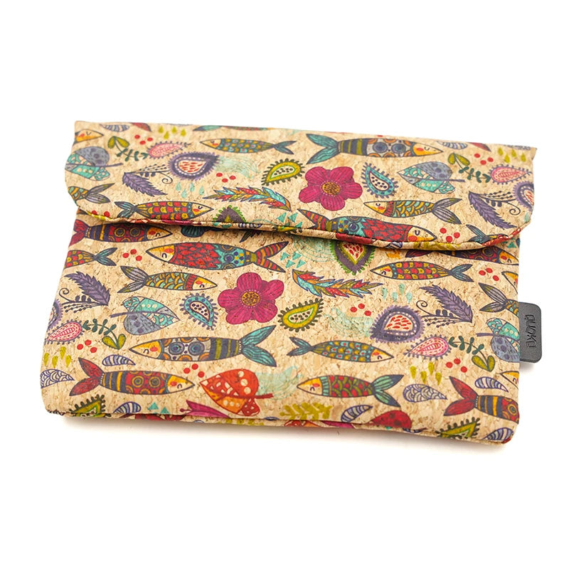 Environmentally friendly cork cloth E-Book Bag Cover,Colorful 6“ E-Reader Sleeve Case For Kindle Paperwhite Voyage 6.8 inch