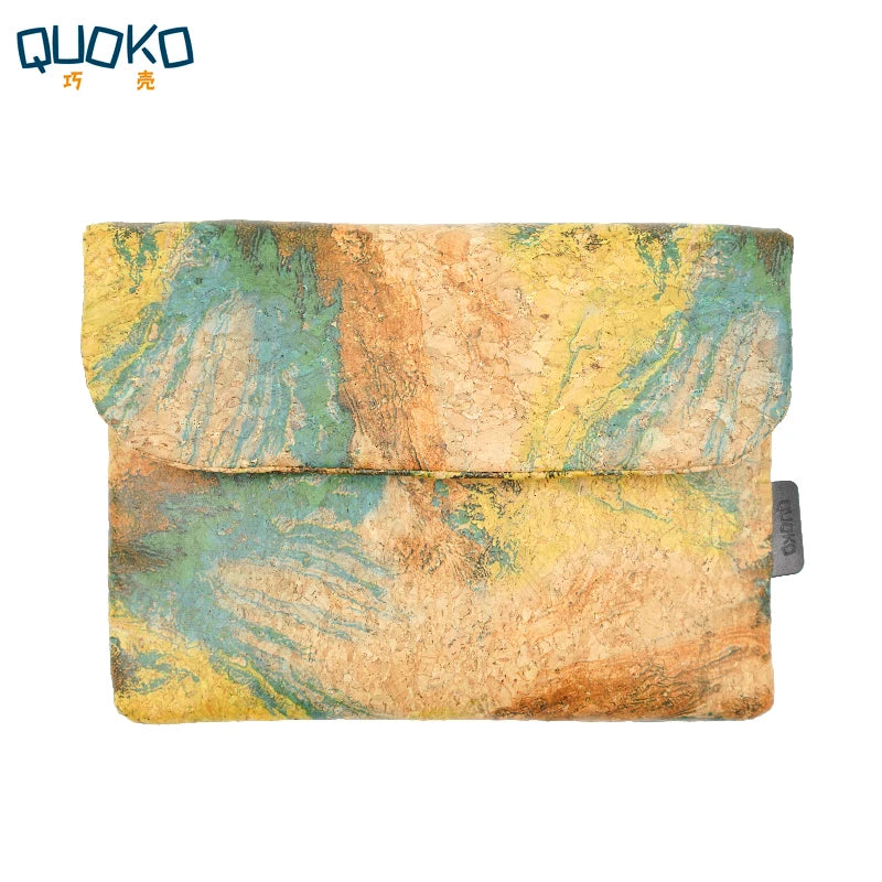 Environmentally friendly cork cloth E-Book Bag Cover,Colorful 6“ E-Reader Sleeve Case For Kindle Paperwhite Voyage 6.8 inch