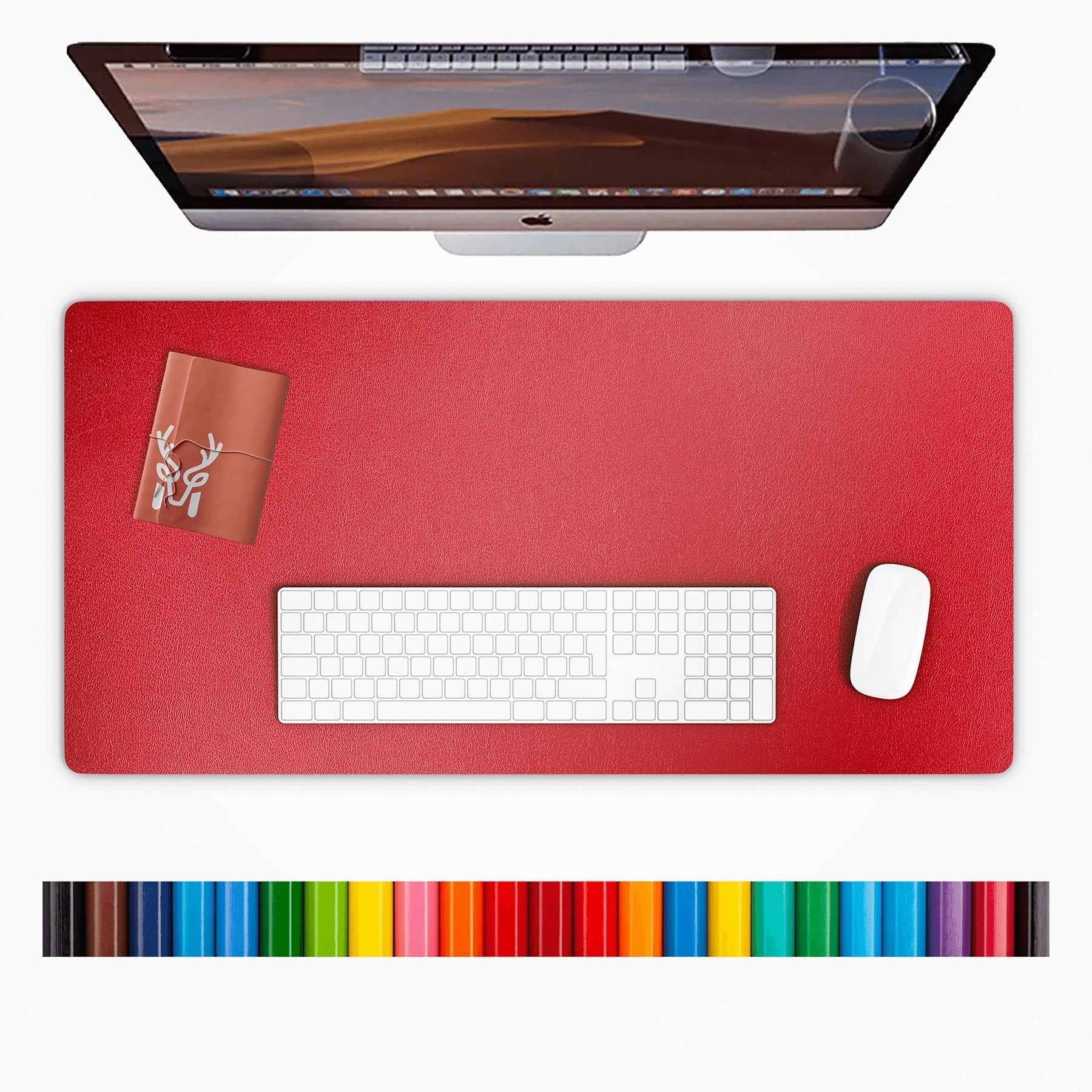 Lindos - Vegan Leather Waterproof Large Desk Mat-6