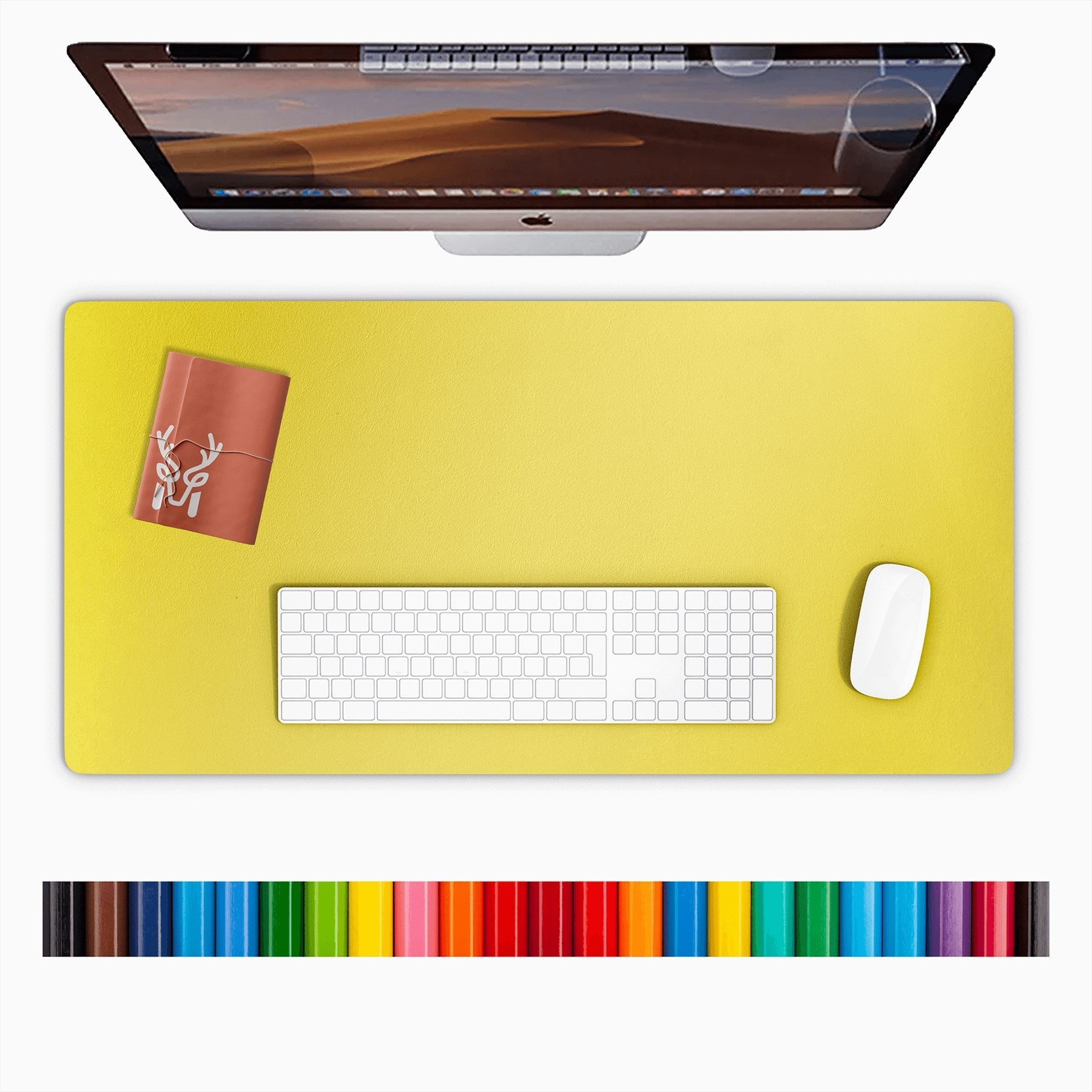 Lindos - Vegan Leather Waterproof Large Desk Mat-3